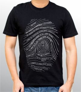 FINGERPRINT | Kaos Pria & Wanita | T-Shirt Jumbo | Murah | Distro | Produk Lokal | CIAO.ID