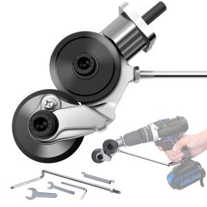 Plate Cutter for Electric Drill Metal Nibbler Drill Attachment Electric Drill Shears Drill Attachment for Metal Cutting