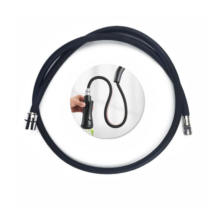 Universal G1/2 M15*1 Pull Out Kitchen Faucet Hose 80Cm150Cm Nylon