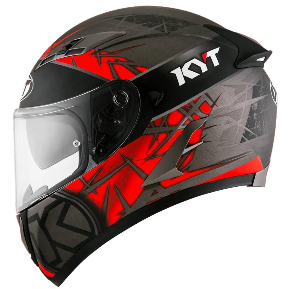 Falcon Spike Helm Falcon Kyt Helm Full Face Kyt Falcon FR Motif