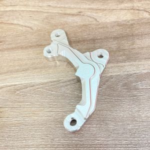 Pát trước Raider/Satria đĩa 290/295 xài heo 2 Piston đối xứng màu  trắng