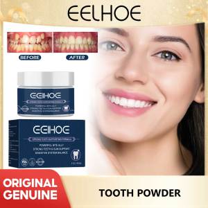 Eelhoe Tooth Whitening Oral Care Powder White Teeth Cleaning Oral Hygiene Toothbrush Whitening Powder Oral Hygiene Tooth Whitening Powder Toothpaste For Deep Cleaning And Tartar Removal Essence Fresh Breath Oral Care Dental Powder