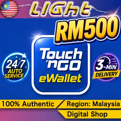 TNG RM 500 PIN TOUCH N GO RELOAD RM 400 5-MIN Emali Delivery✨Touch & Go✨Lighting Game 24/7 Emali Delivery