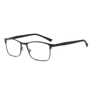 High Quality Photochromic Anti Radiation Metal Glasses Square Frame Shade For Men Sunglasses Anti Blue Light 2in1 Eyeglasses