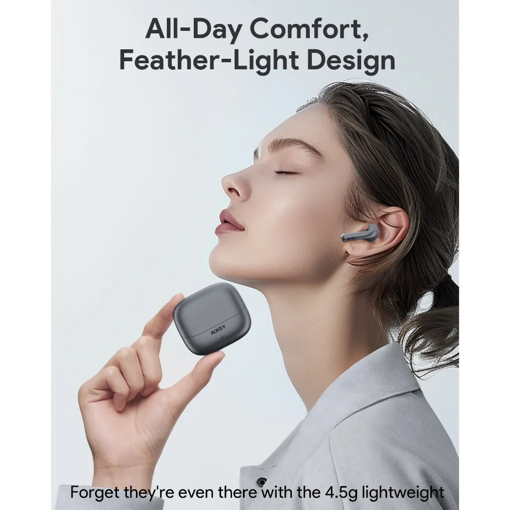 AUKEY EP-B1 Beyond ANC Pro หูฟังไร้สาย หูฟังบลูทูธ หูฟังไร้สายตัดเสียงรบกวน เบสแน่น Bluetooth 5.4 Hybrid ANC
