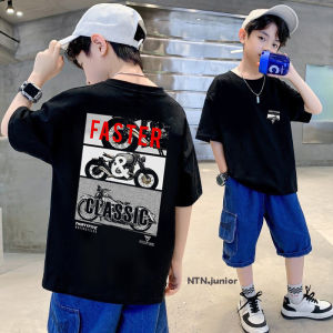 Kaos Anak Tanggung Laki Laki Distro Umur 9 Sampai 16 Tahun Karakter Anime Warna Hitam Katun 30s