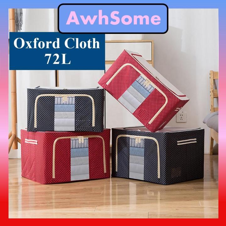 Oxford Storage Box Japanese Design Foldable Storage Box 72L 100L