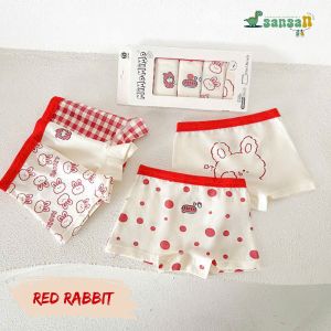 [BST Thu Đông| Mới Nhất] Bộ hộp 5 quần lót cho bé gái MIMO cotton không ra màu chính hãng size 10-40kg