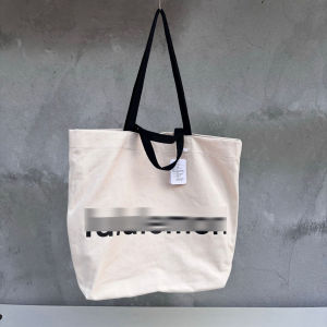 lululemon Túi tote vải bố cỡ lớn thời trang dành cho nam và nữ thích hợp cho học sinh du lịch yoga và tập thể dục.