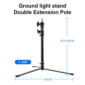Selens ขาตั้งไฟสนามแบบสองวัตถุประสงค์สำหรับสตูดิโอถ่ายภาพแบบมืออาชีพขาตั้งกล้องกลางแจ้งแบบพับเก็บได้