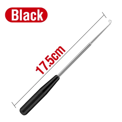 17.5cm Fishing Hook Quick Removal Device Stainless Steel Hook Detacher Removal Fishhook Disgorger Security Extractor Fishing Accessories