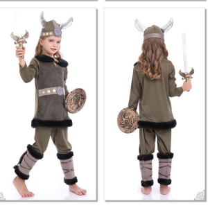 ชุดโจรสลัดสำหรับวันฮาโลวีนส่งเร็วชุดโจรสลัดลอร์ดกระทิงชุดนักรบของขวัญเด็กคอสเพลย์ปาร์ตี้ฮาร์โลวีนไวกิ้ง