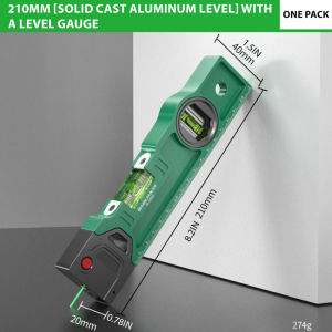 Mini Electronic Level With Strong M-agnetic Base High-Precision Laser Angle Measuring Tool For Construction & DIY Projects