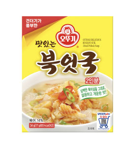 [Original] 맛있는북엇국 Ottogi Dried Pollock Soup (ซุปปลาพอลลอคแห้งปรุงสำเร็จรูป) 34g