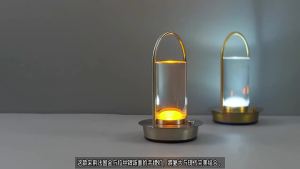 SXH Minimalist Portable Ambient Light LED Rechargeable touch-controlled trendy table lamp and night light USB