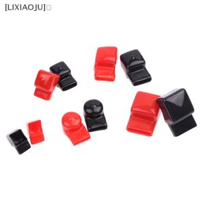 [LIXIAOJU] 1Pair Loose Protector For Busbar Bus Bar Battery Isolation Cover Terminal Cover Protection PVC Flexible