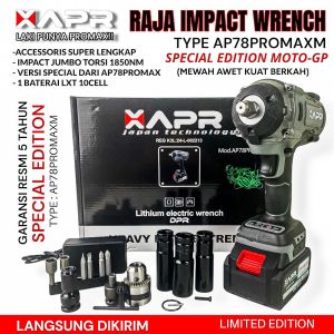 APR raja bor impact wrench jumbo ap78promax GP edition 1850nm garansi 5thn