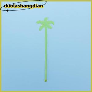 [Duola] ไม้คนผสมค็อกเทลต้นมะพร้าว50ชิ้นเครื่องกวนกาแฟ