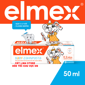 Kem đánh răng Elmex trẻ em kem đánh răng y tế cho các bé mọi độ tuổi - Hàng nội địa Đức
