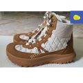 QUECHUA รองเท้าหุ้มข้อกันหนาวและกันน้ำสำหรับใส่เดินป่าท่ามกลางหิมะรุ่น SH500 Mid QLT อุ่นสบายมาก-17องศา. 