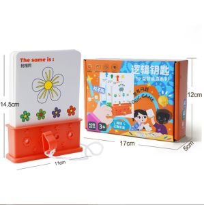 Logic Key Early Education Toys Kids Thinking Training Board Game Shape Numbers Puzzle Toddler toy