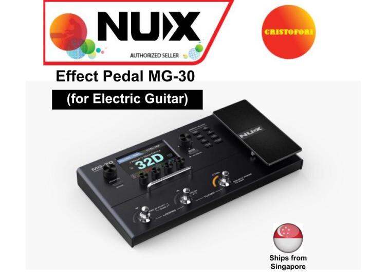 NUX Effect Pedal MG30 (for Electric Guitar) | Lazada Singapore