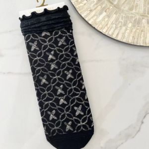 🧦KAK SHOPZ🧦ถุงเท้าลูกไม้กลวงสำหรับผู้หญิงกลางน่องสไตล์เกาหลีเชื้อราขอบฤดูร้อนถุงเท้ายาว jk บางสวมใส่สบายราคาส่ง