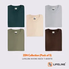 Lifeline Roundneck T-Shirt (Baby Pink) For Sale - Lifeline Shirts