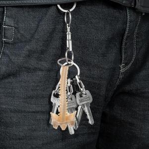 Realistic Human Spine Skeleton Keychain for Everyday Use and Display Anatomy Teaching Aid Unique Medicals Student Gift