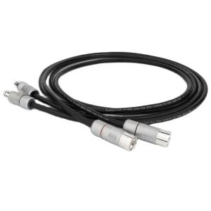 Preffair X430 99.998% Silver XLR Cable HiFi Audio XLR Balanced Cable Interconnect Silver-Plated Plug Solid PSS Pure Silver Core