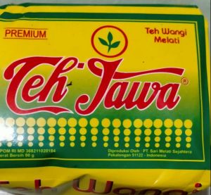 teh tubruk jawa 5 bungkus besar  90 gram