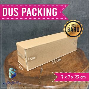 Kardus Packing Dus Paking7x7x23 cm - Karton Box Packaging Dus Polos BARU Murah