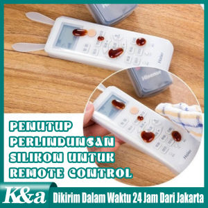 Cover Sarung Silikon Remote Remot Kontrol TV AC DVD Universal / Sarung Pelindung Remote
