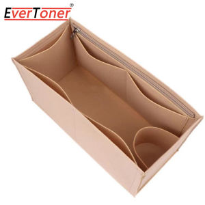 EverToner Felt Cloth Insert Bag Organizer Fits for ONTHEGO Tote Makeup Handbag Organizer Travel Inner Purse Baby Cosmetic Mommy Inner Bags