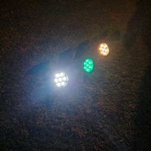 PnC Solar Garden Light - Warm White or 7-Color LED Model | Automatic On/Off | Weatherproof | 2000mAh Battery