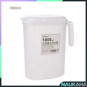 N.K. Plastic Water Kettle Jug with Lid for Cold Water Ice Tea Juice Beer Kitchen 1800ml 2500ml