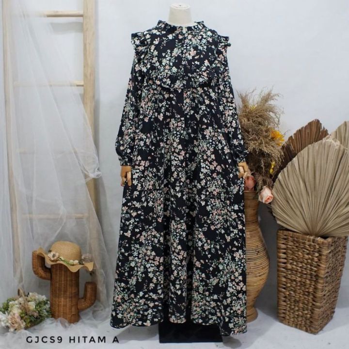 Jumbo%20gamis%20Seya%20cey%20crinkle%20ld%20120%20130%20dan%20140%20cm%20-%20Image%209