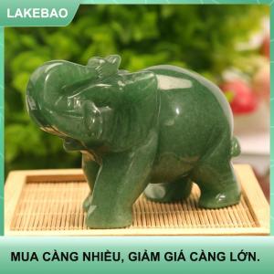 【LAKEBAO】 Tượng Voi tượng động vật thạch anh thạch anh tím hoa hồng pha lê tự nhiên STO