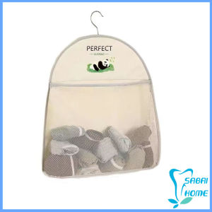 Easy กระเป๋าถุงตาข่ายเก็บของ จัดเก็บชุดชั้นใน ขนาดใหญ่ ถุงเก็บของแขวนในตู้เสื้อผ้า storage bag