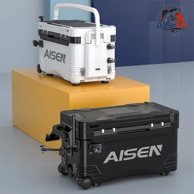 Thùng Câu Đài Aisen 42 Lít Có Bánh Xe 2022 Cực Kỳ Chắc Chắn