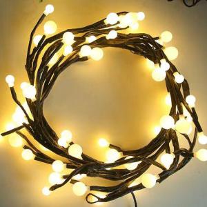 Indoor room bedroom tree branch atmosphere light string tree branch light bedroom layout room plug-in decorative light
