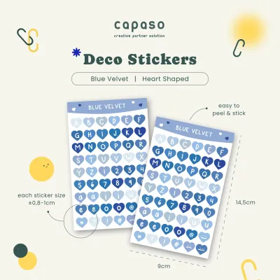 Sticker Alfabet / Sticker Journaling Deco Scrapbook Planner DIY Aesthetic
