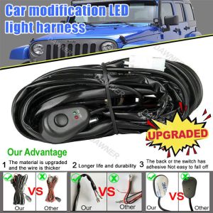 5 Inch Fog Lamp Sportlight 105W Driving FogDouble Color Yellow/White Led Lamp Car Work Light Combo Beam for ATV SUV Trucks Boat Truck