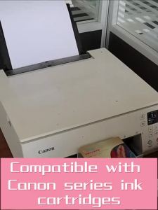 (HD1)Compatible with Canon PGI-580 PGBK CLI-581 ink cartridges TS8150 TS8152 and TS8250 printers.