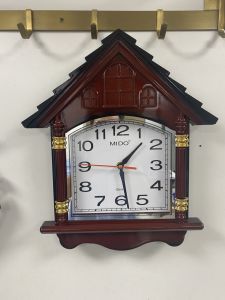 HỒ TREO TƯỜNG KIM TRÔI - MÁI NHÀ F10 - Tặng kèm pin và Móc Treo