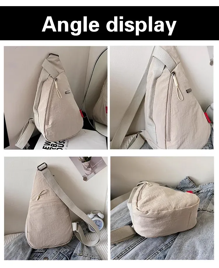 Handbag Portable Fanny Pack Light and Thin Leisure Convenient