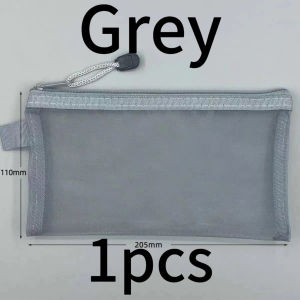 Pencil Pouch Stationary Mesh Pen Bag Nylon Pencil Bag Pencil Case Mesh Pen Case Pouch