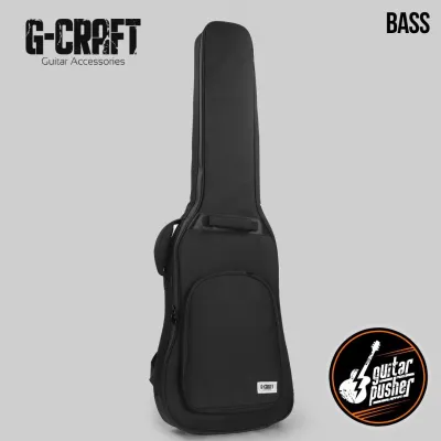 G-Craft LUX ELITE 25mm Padded Gig Bag for Bass Guitar - Black
