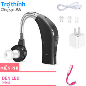 Máy Trợ Thính Không Dây A02  Máy Hỗ Trợ Người Khiếm Thính  Nặng Tai  Lãng Tai  Thiết Kế Nhỏ Gọn - Đèn LED miễn phí