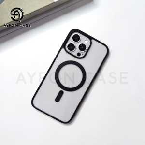 CASE SLIM MATTE MAGNETIC FOR IPHONE 15 15PRO 15PROMAX 14 14PRO 14PROMAX 13 13PRO 13PROMAX -AYFONE CASE AF-013